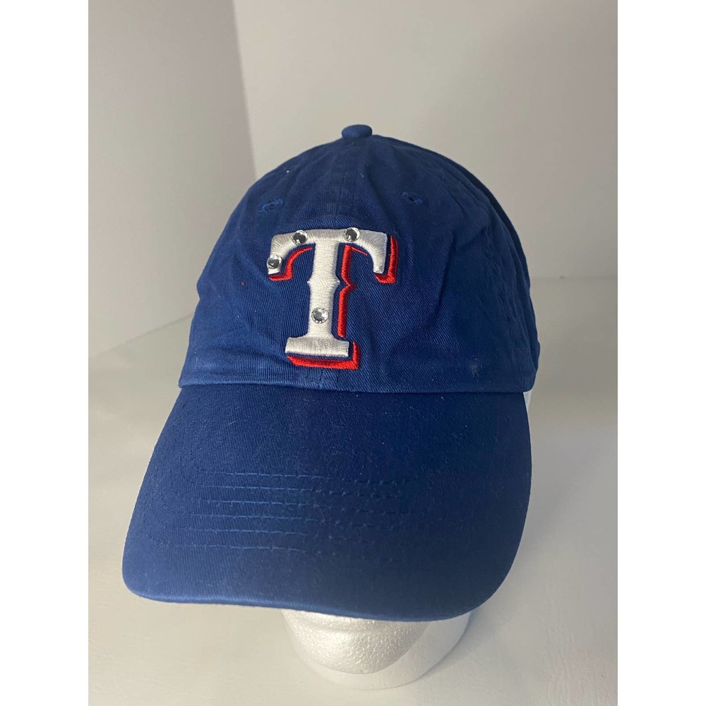 TEXAS RANGERS Hat Cap One Size Adjustable Blue